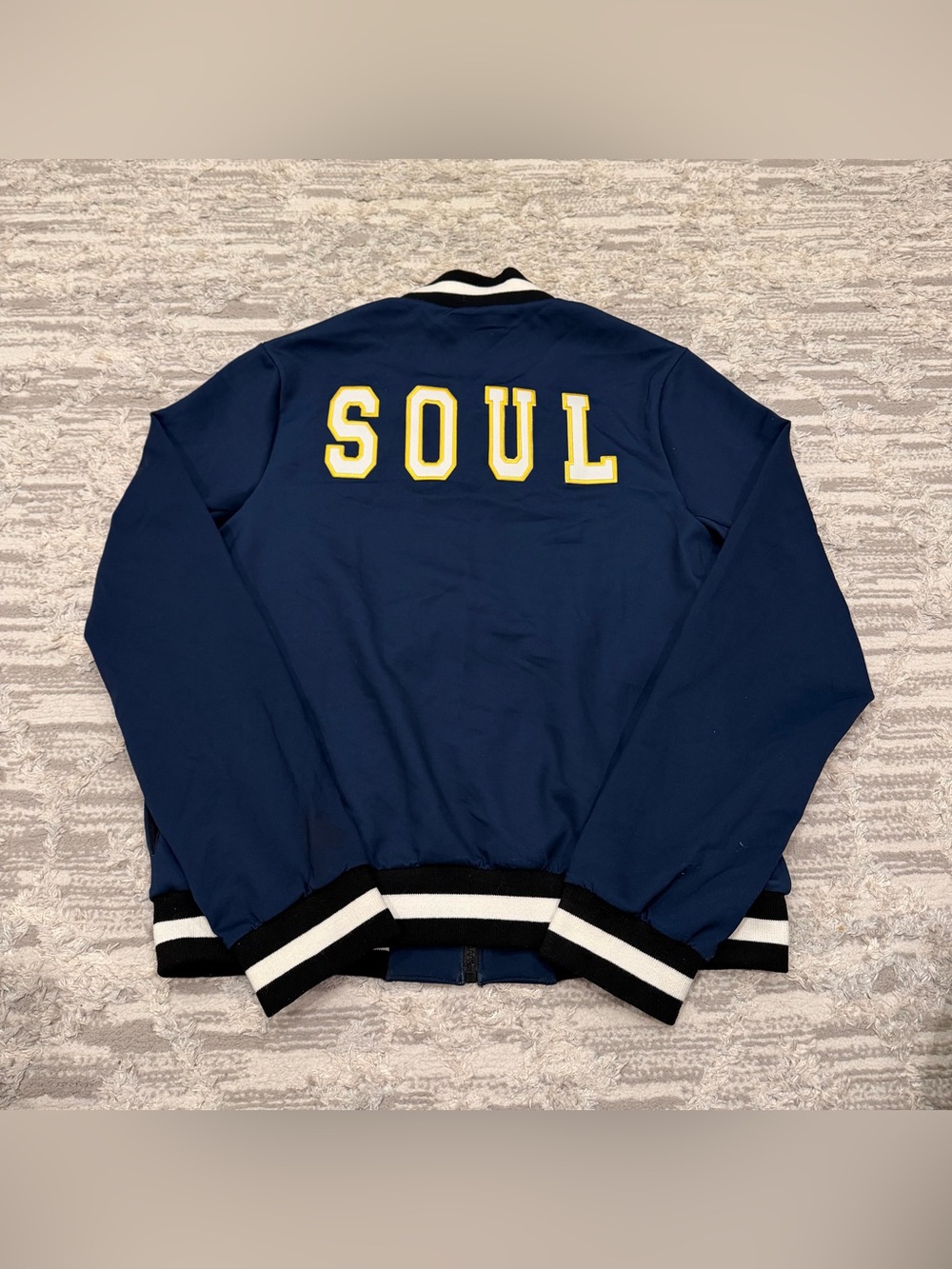 Ultracor Soul Cycle Bomber Jacket Women’s Medium Full Zip Embroidered